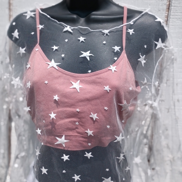 Cascade of Stars Long SleeveCover Up - Picture 5 of 6